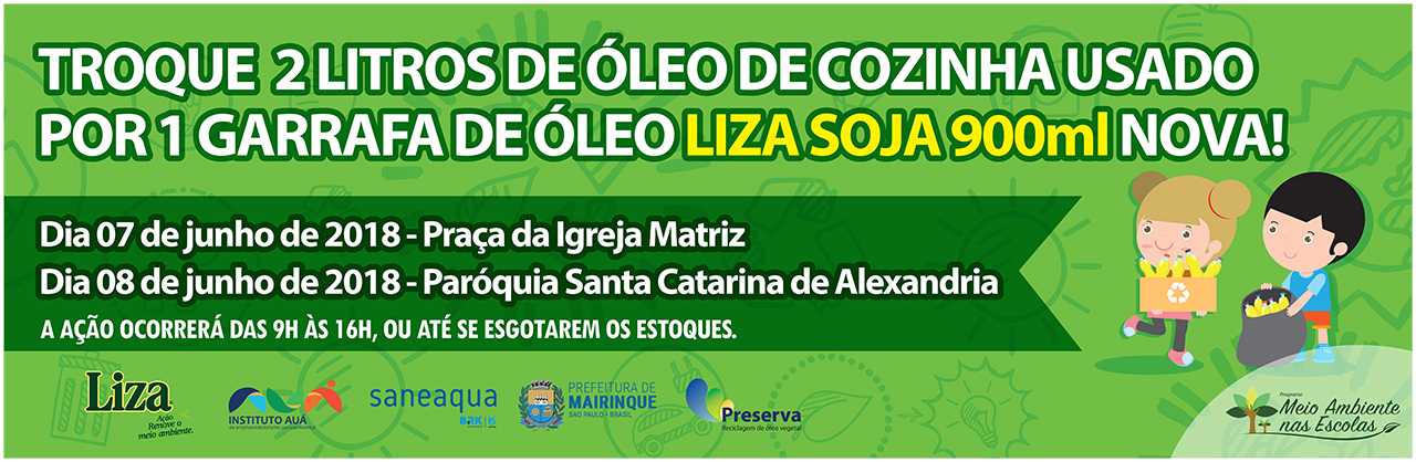 Escolas Municipais realizam Semana do Meio Ambiente através do Programa Jogue  Limpo – Prefeitura de Manoel Viana